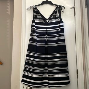 Striped shift dress